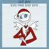 Santa Jack Skellington SVG