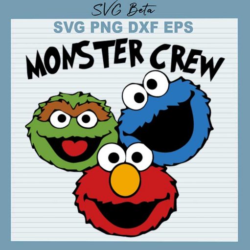 Monster Crew Svg
