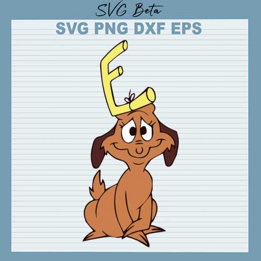 Max Grinch Dog SVG