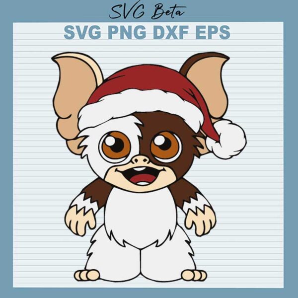 Mogwai Christmas SVG