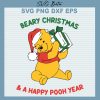 Beary Christmas And A Happy Pooh Year Svg