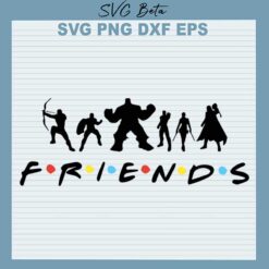Avengers Friends SVG