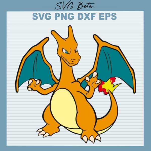 Pokemon Charizard SVG