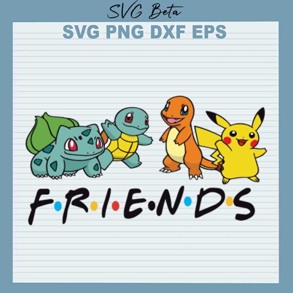 Pokemon Friends SVG