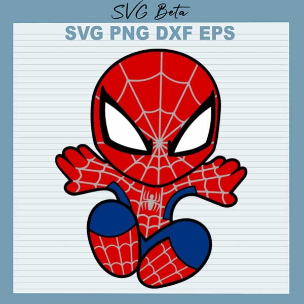 Baby Spider Man SVG