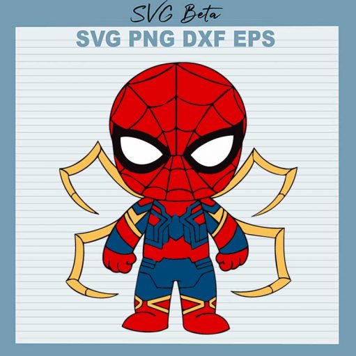 Cute Spider Man Svg