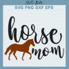 Horse Mom Svg