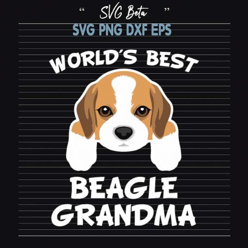 World'S Best Beagle Grandma Svg