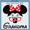 Grandma Minnie Mouse Svg