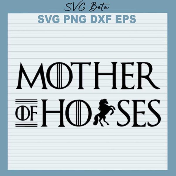 Mother Of Horse SVG