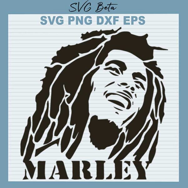Bob Marley SVG