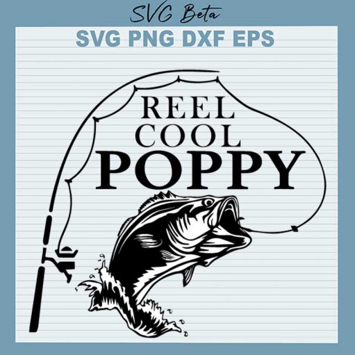 Reel Cool Poppy SVG