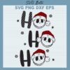 Jack Skellington Ho Ho Ho SVG
