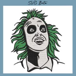 Beetlejuice Embroidery Design, christmas movie Embroidery File pes hus embroidered file