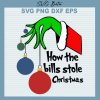 How The Bills Stole Christmas SVG