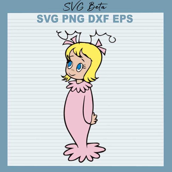 Cindy Lou Who SVG
