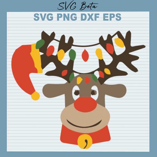 The Elf Reindeer Christmas SVG