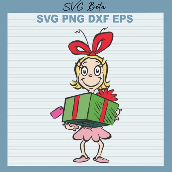 Cindy Lou Dr Seuss Christmas SVG
