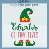 Educator Of The Tiny Elves Svg