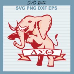 Elephant Delta sigma theta SVG