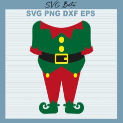 Christmas Elf Suit SVG