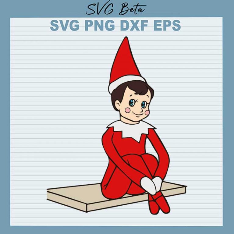 Elf on the shelf svg, Christmas Elf SVG, Christmas Elf Suit SVG