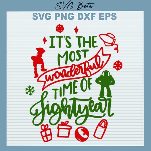 It'S The Most Wonderful Time Of Lightyear Svg