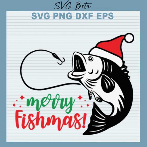 Merry Fishmas SVG