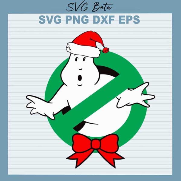 ghostbusters christmas svg