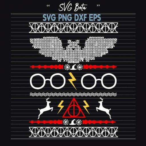 Harry Potter Ugly Sweater Svg