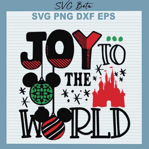 Disney Joy To The World SVG