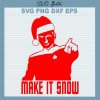 Star Trek Make It Snow SVG