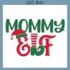 Mommy Elf Embroidery Design
