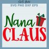 Nana Claus Christmas Svg