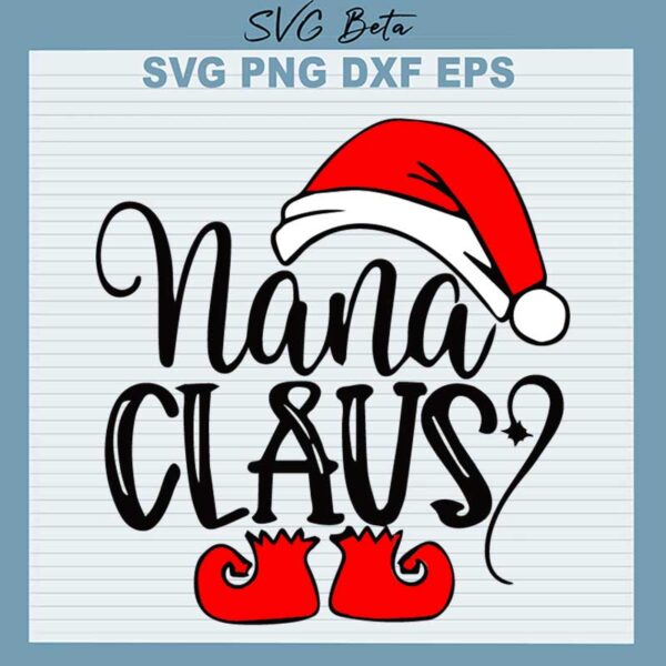 Nana Claus SVG