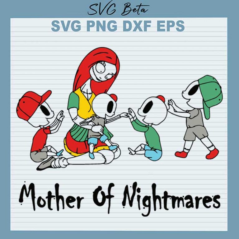 Mother Of Nightmare SVG, Nightmare Before Christmas SVG, Christmas ...