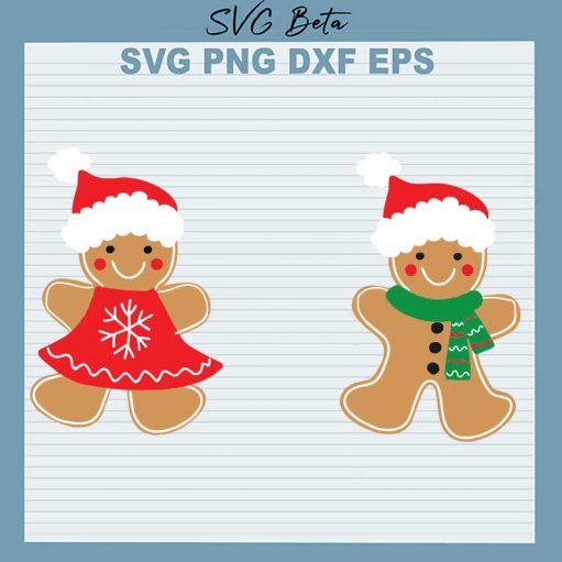 Gingerbread Baby SVG