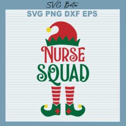 Nurse Squad Christmas SVG