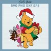 Christmas Winnie The Pooh SVG