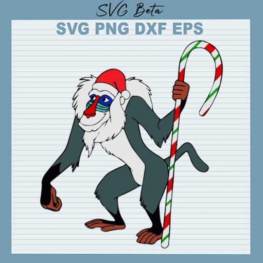 Rafiki Lionking Christmas SVG