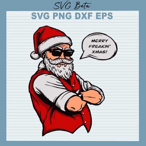 Merry Freakin Xmas Svg