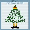 I'm In A Store And I'm Singing SVG