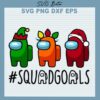 Among Us Squad Goals SVG