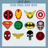 Marvel Superheroes Logo Svg