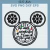 Mickey Ears Wonderful Time Of The Year SVG