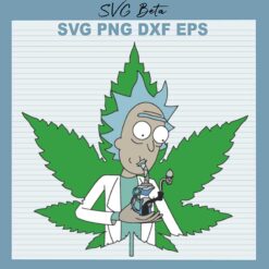 Rick And Morty Weed SVG