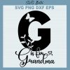 G Is For Grandma Svg