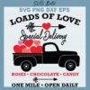 Loads Of Love Truck SVG