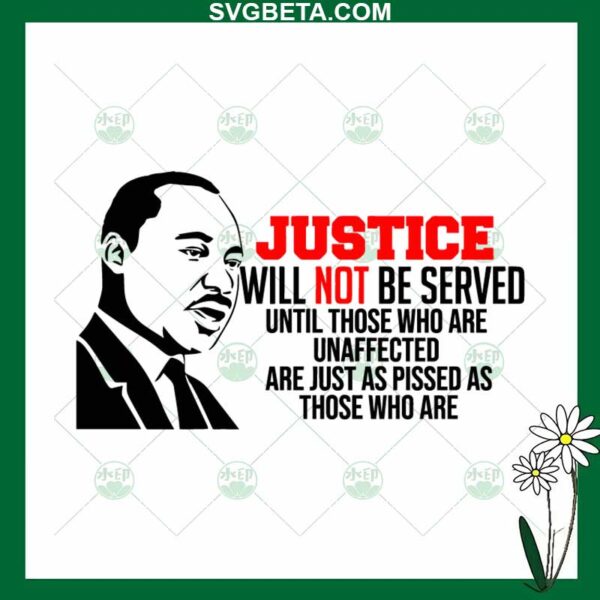 Justice Will Not Be Served SVG