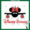 Airplane Disney Bound Svg